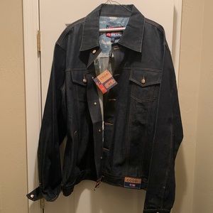 Coogi Blue Jean Jacket brand new. Size 2X